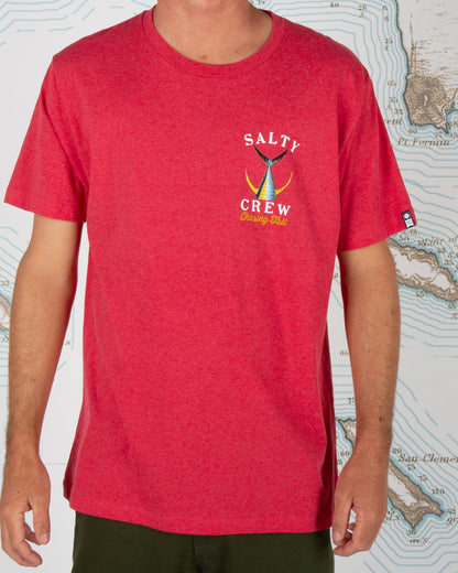 Salty Crew Tailed Red Heather S/S Standard Tee