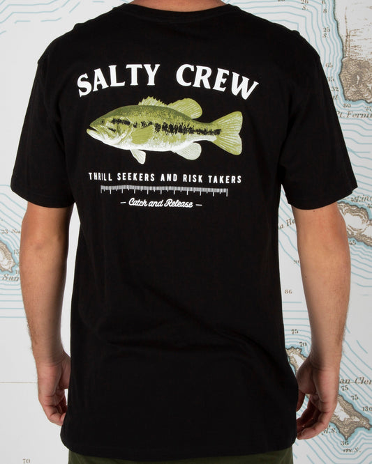 Salty Crew Bigmouth Black S/S Premium Tee