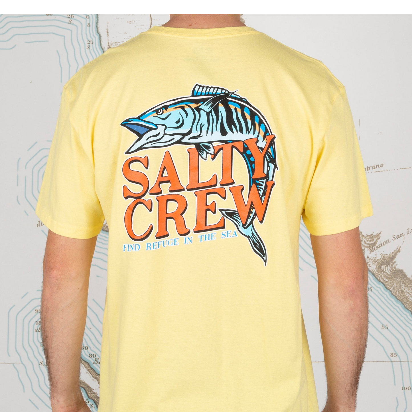 Salty Crew Oh No Navy Heather S/S Standard Tee