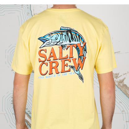 Salty Crew Oh No Navy Heather S/S Standard Tee