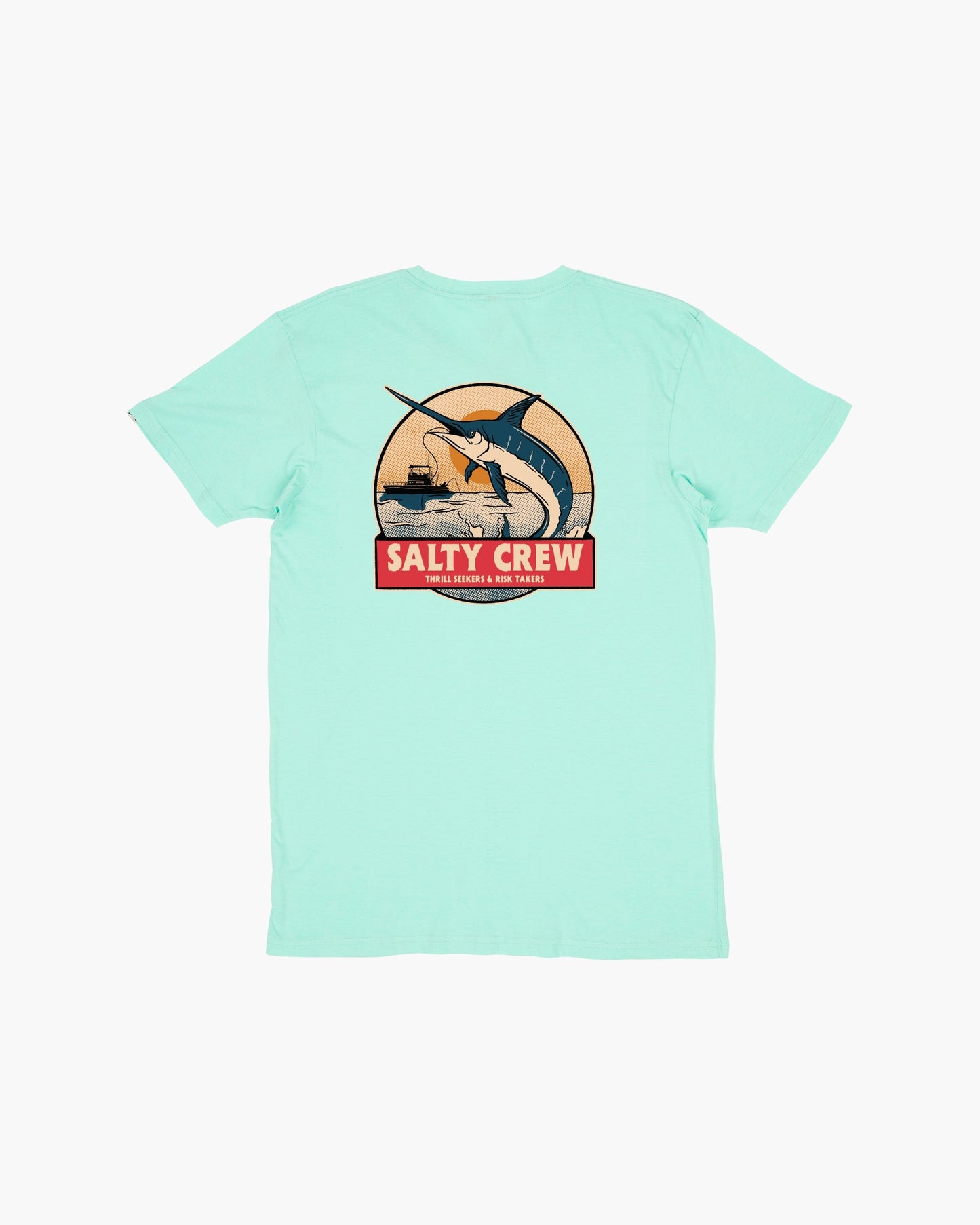 Salty Crew Deep Drop Sea Foam S/S Premium Tee