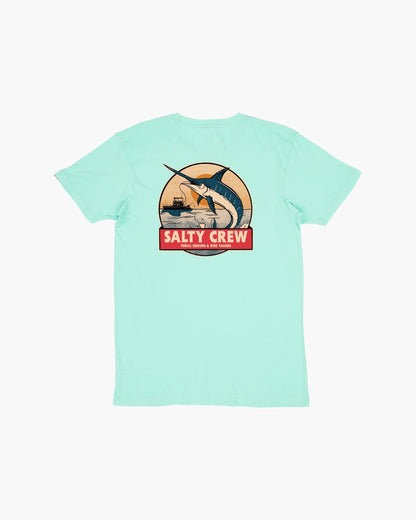 Salty Crew Deep Drop Sea Foam S/S Premium Tee
