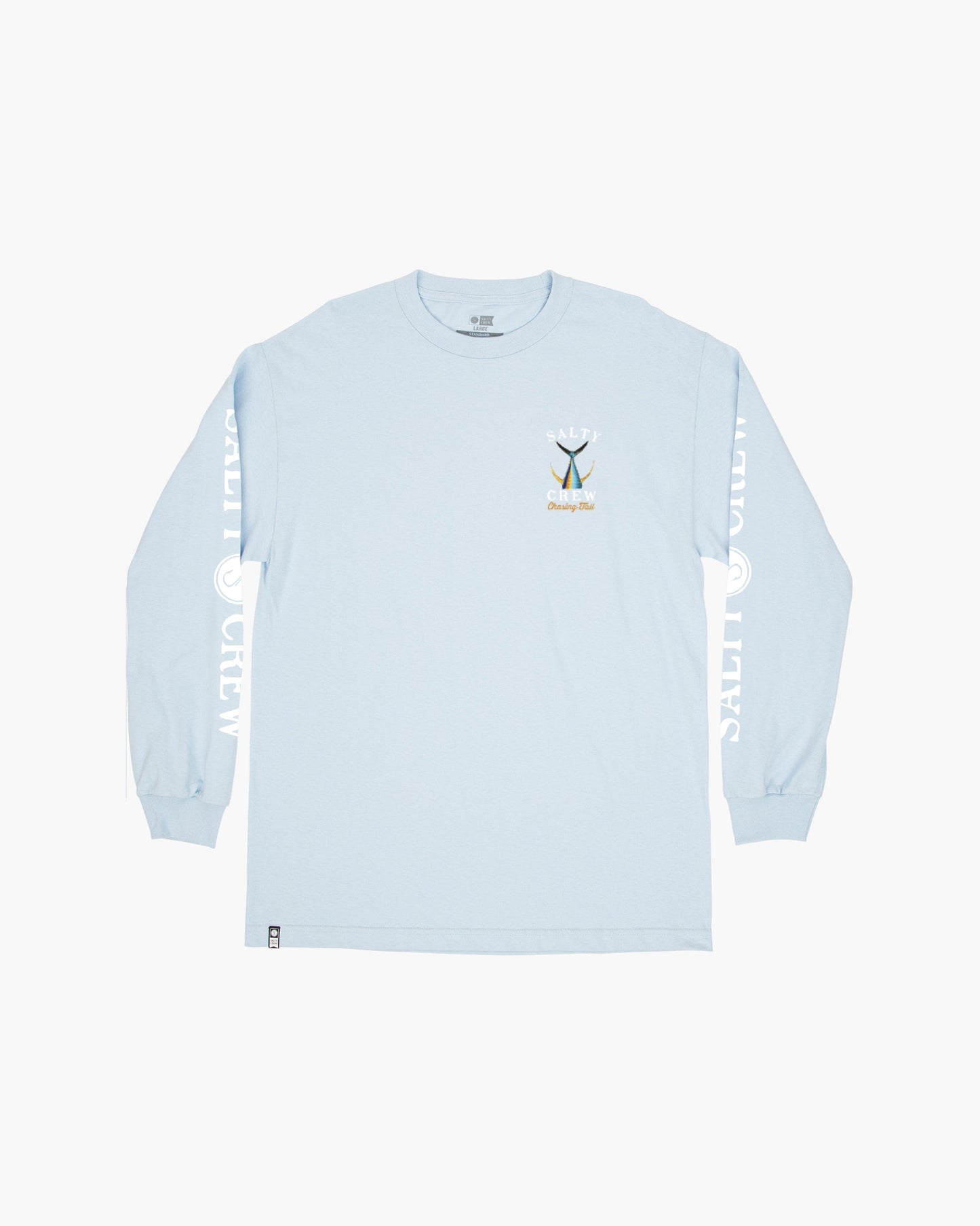 Salty Crew Tailed Light Blue L/S Standard Tee