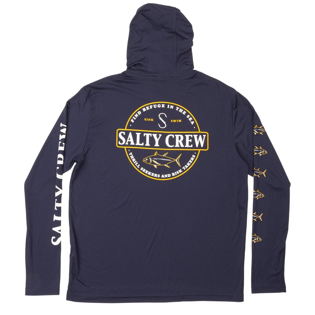 Salty Crew Deep Sea Hooded Sunshirt