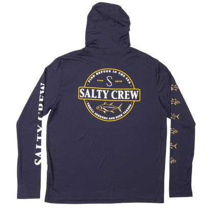 Salty Crew Deep Sea Hooded Sunshirt