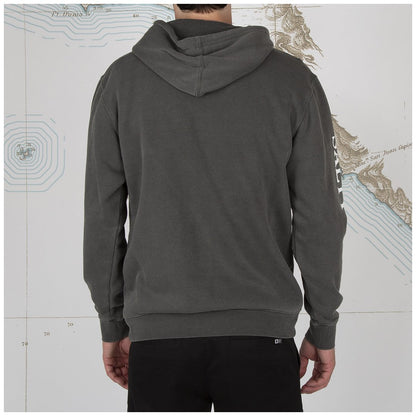 Salty Crew Patchy Black Overdyed Fleece - 88 Gear