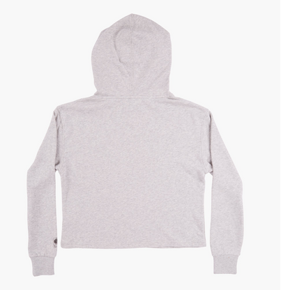 Salty Crew Sand Set Athletic Heather Crop Hoody
