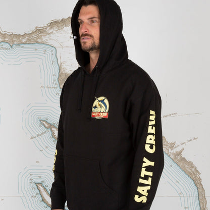 Salty Crew Deep Drop Black Fleece