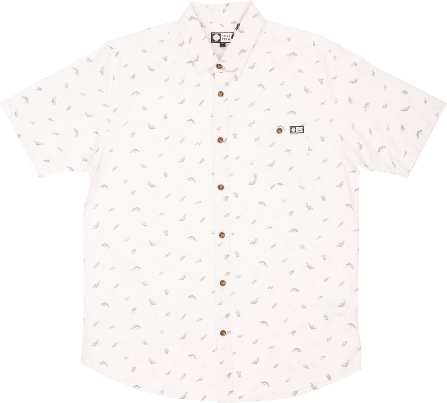 Salty Crew Bay Bass Button Shirt