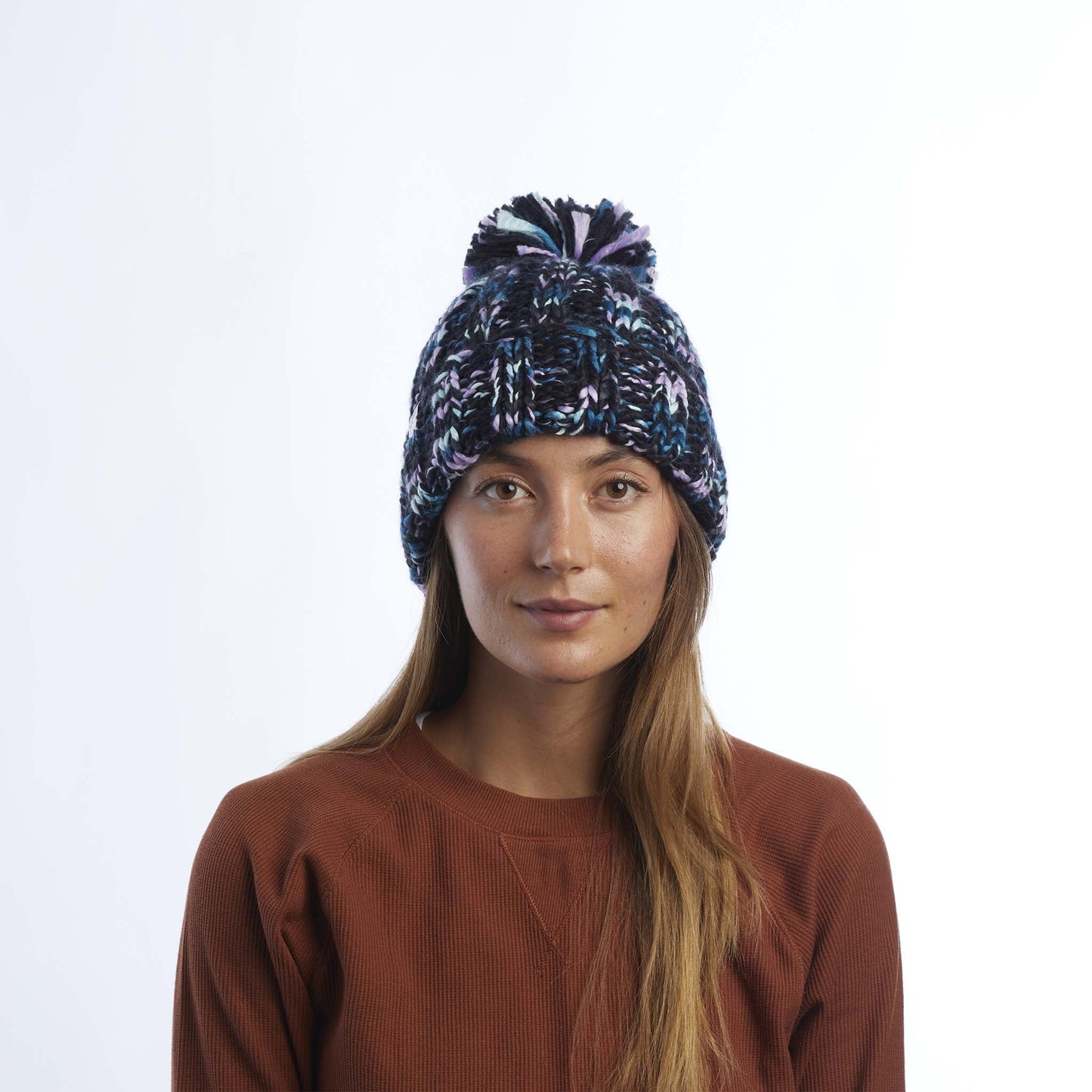 Coal The Opal Space Dye Chunky Pom Womens Beanie - 88 Gear
