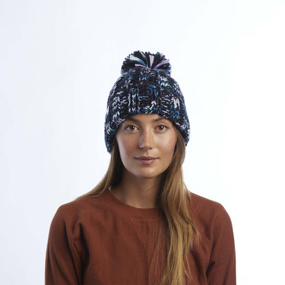 Coal The Opal Space Dye Chunky Pom Womens Beanie - 88 Gear