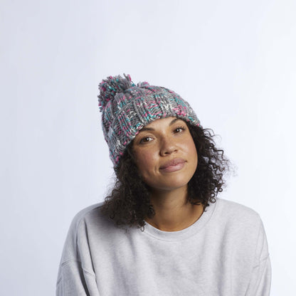Coal The Opal Space Dye Chunky Pom Womens Beanie - 88 Gear