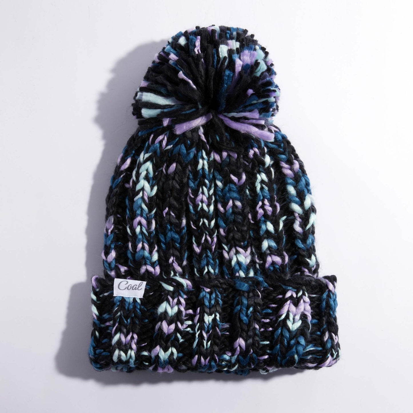 Coal The Opal Space Dye Chunky Pom Womens Beanie - 88 Gear