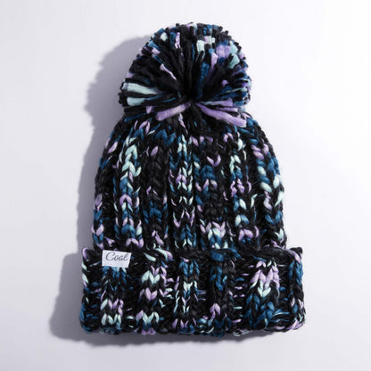 Coal The Opal Space Dye Chunky Pom Womens Beanie - 88 Gear