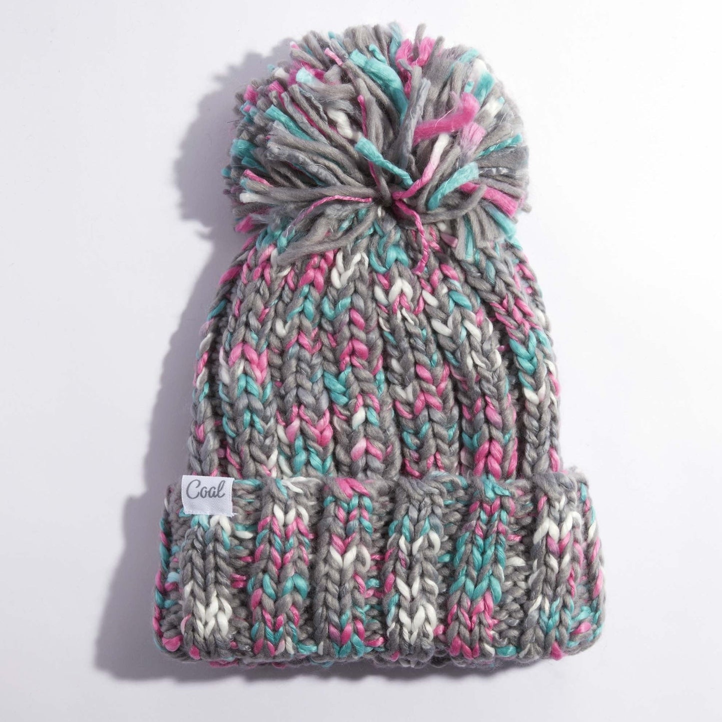 Coal The Opal Space Dye Chunky Pom Womens Beanie - 88 Gear