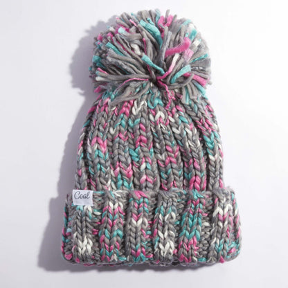 Coal The Opal Space Dye Chunky Pom Womens Beanie - 88 Gear