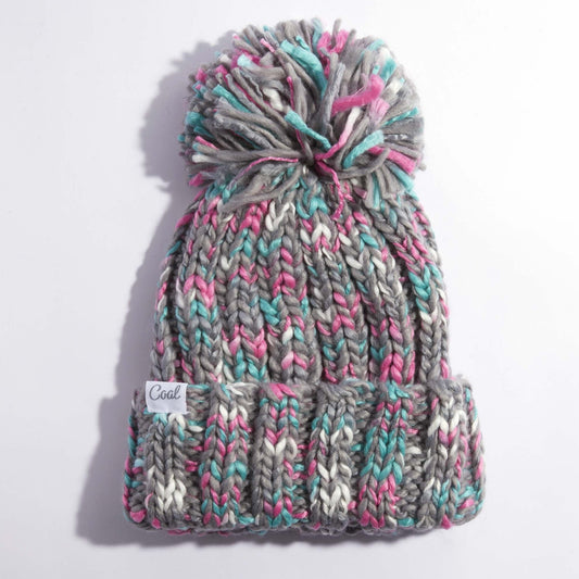 Coal The Opal Space Dye Chunky Pom Womens Beanie - 88 Gear