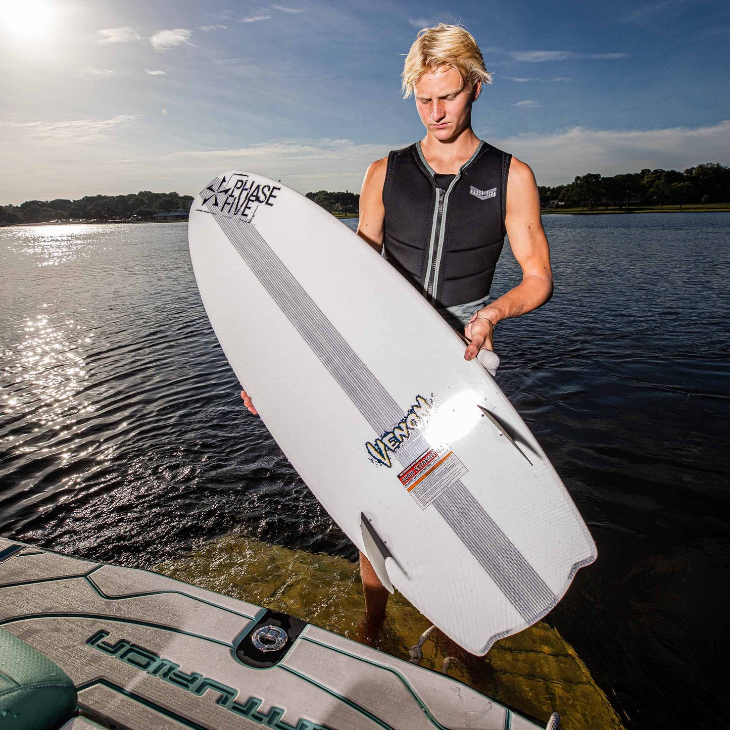 Phase Five Venom Wakesurf Board 23 - 88 Gear