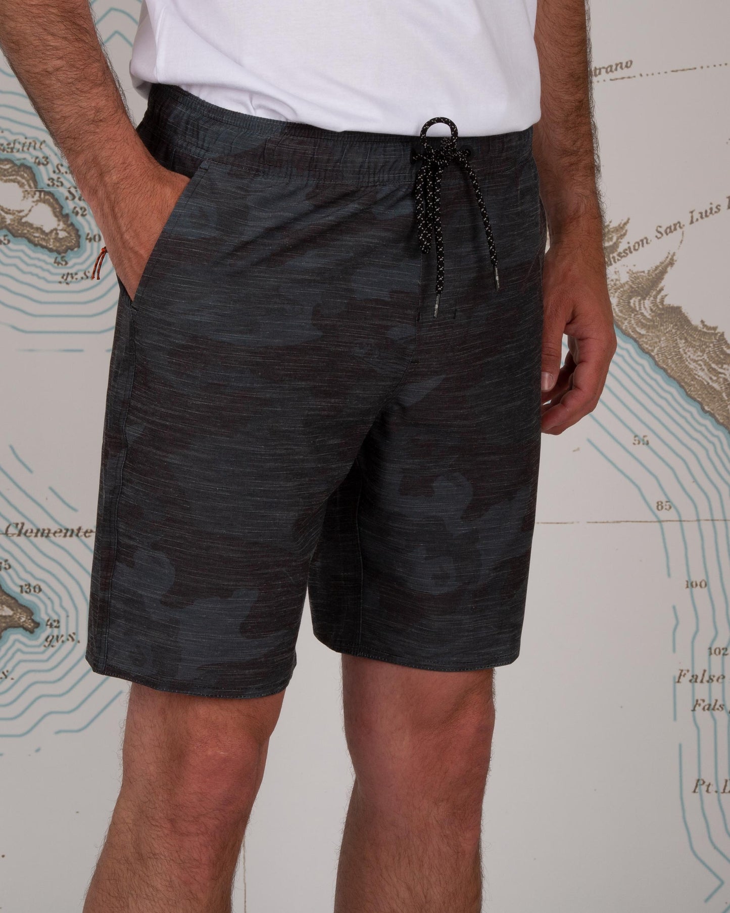 Salty CrewDrifter 2 Black Camo Hybrid Elastic - 88 Gear