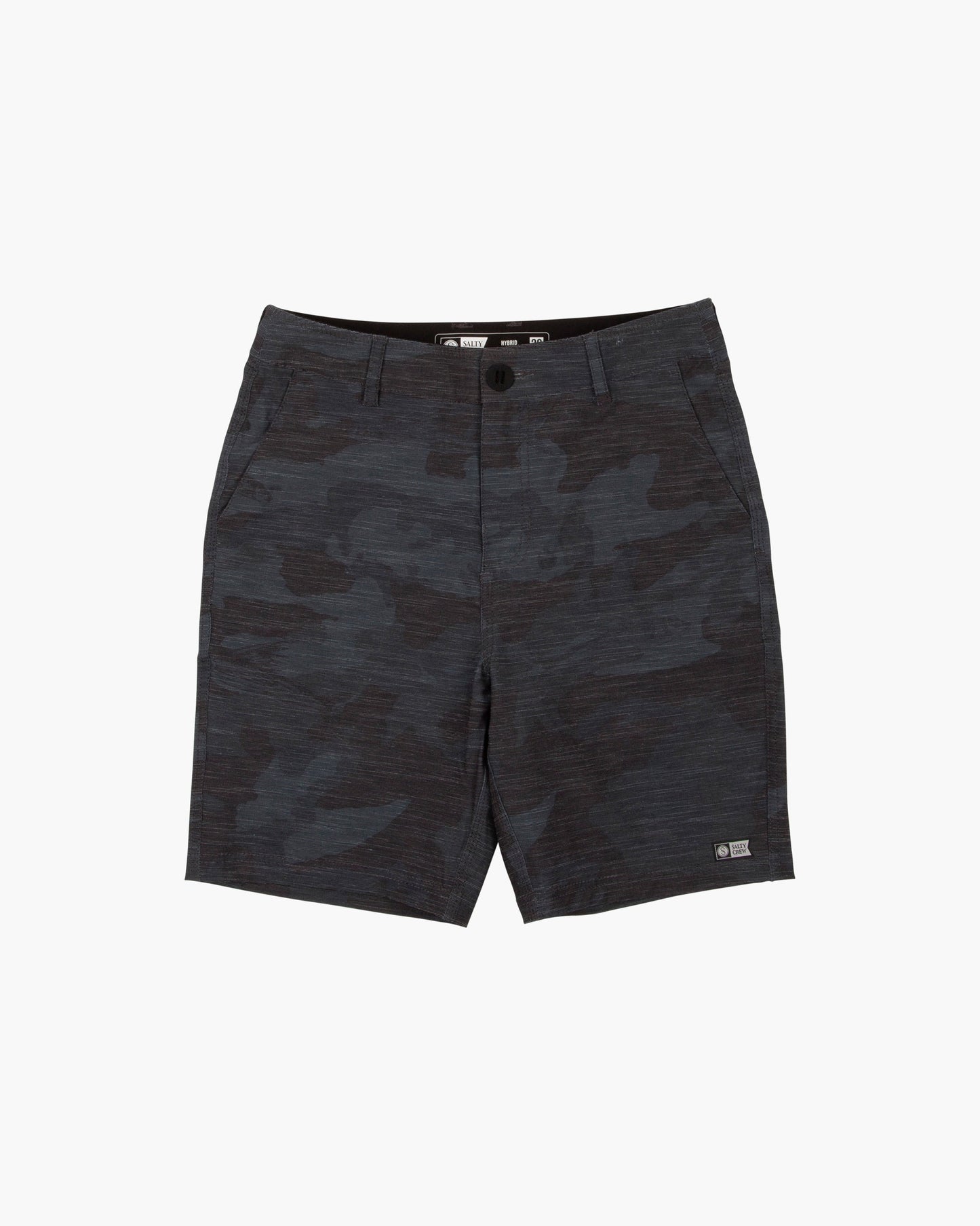 Salty Crew Drifter 2 Black Camo Hybrid Shorts