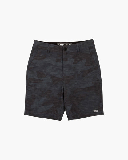 Salty Crew Drifter 2 Black Camo Hybrid Shorts