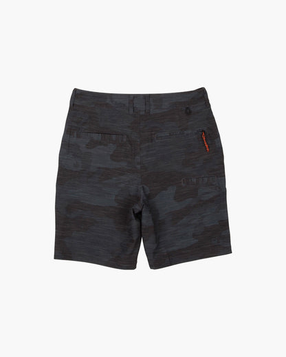 Salty Crew Drifter 2 Black Camo Hybrid Shorts