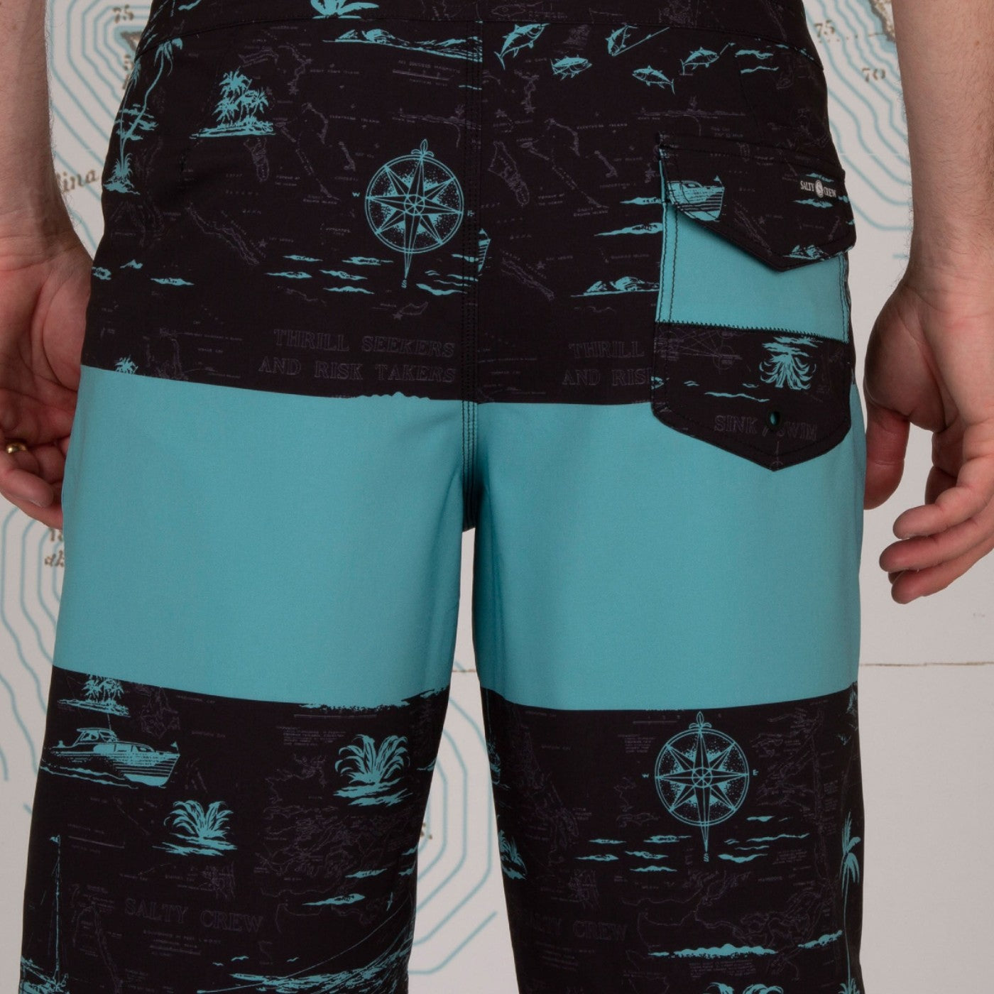 Salty Crew Topwater Black Boardshort