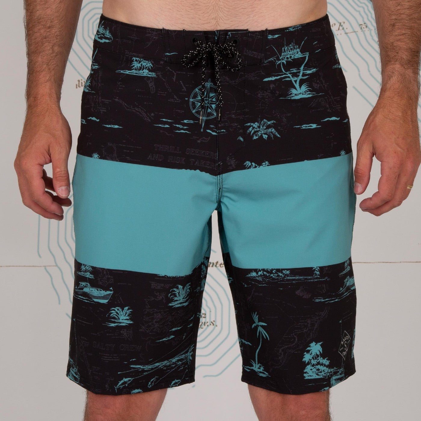Salty Crew Topwater Black Boardshort