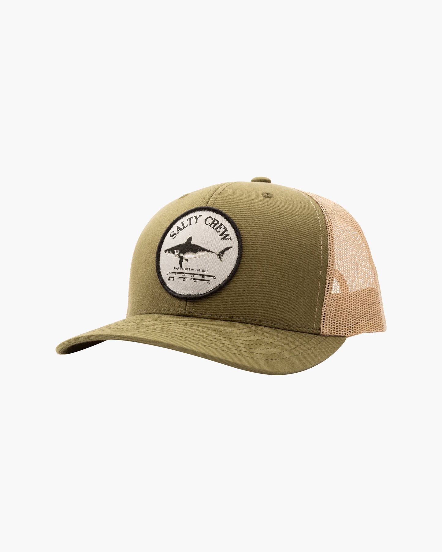 Salty Crew Bruce Moss/Khaki Retro Trucker