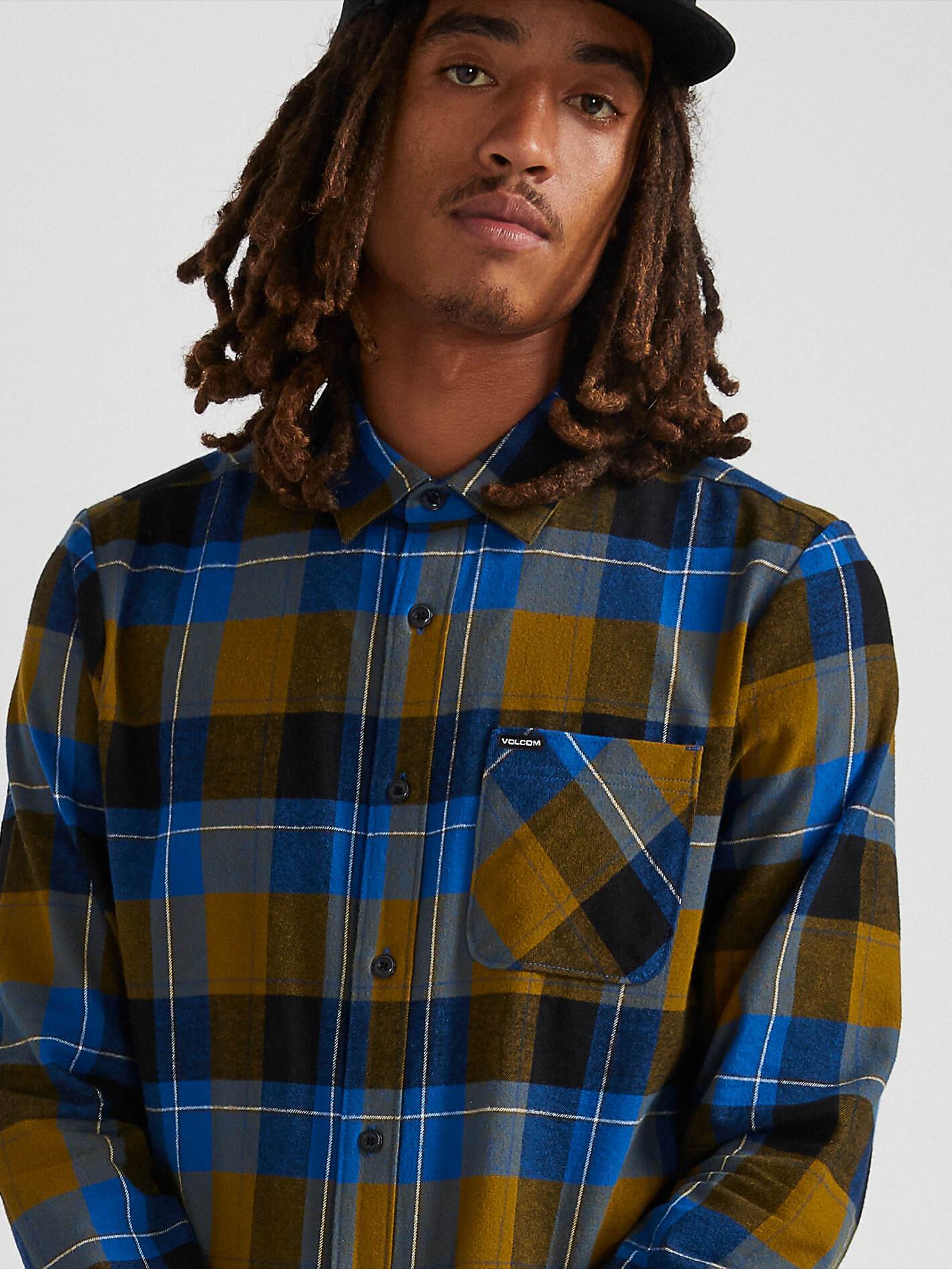 Volcom Caden Plaid Shirt - 88 Gear