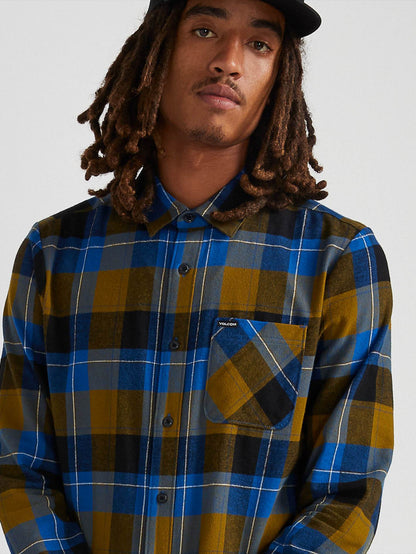 Volcom Caden Plaid Shirt - 88 Gear
