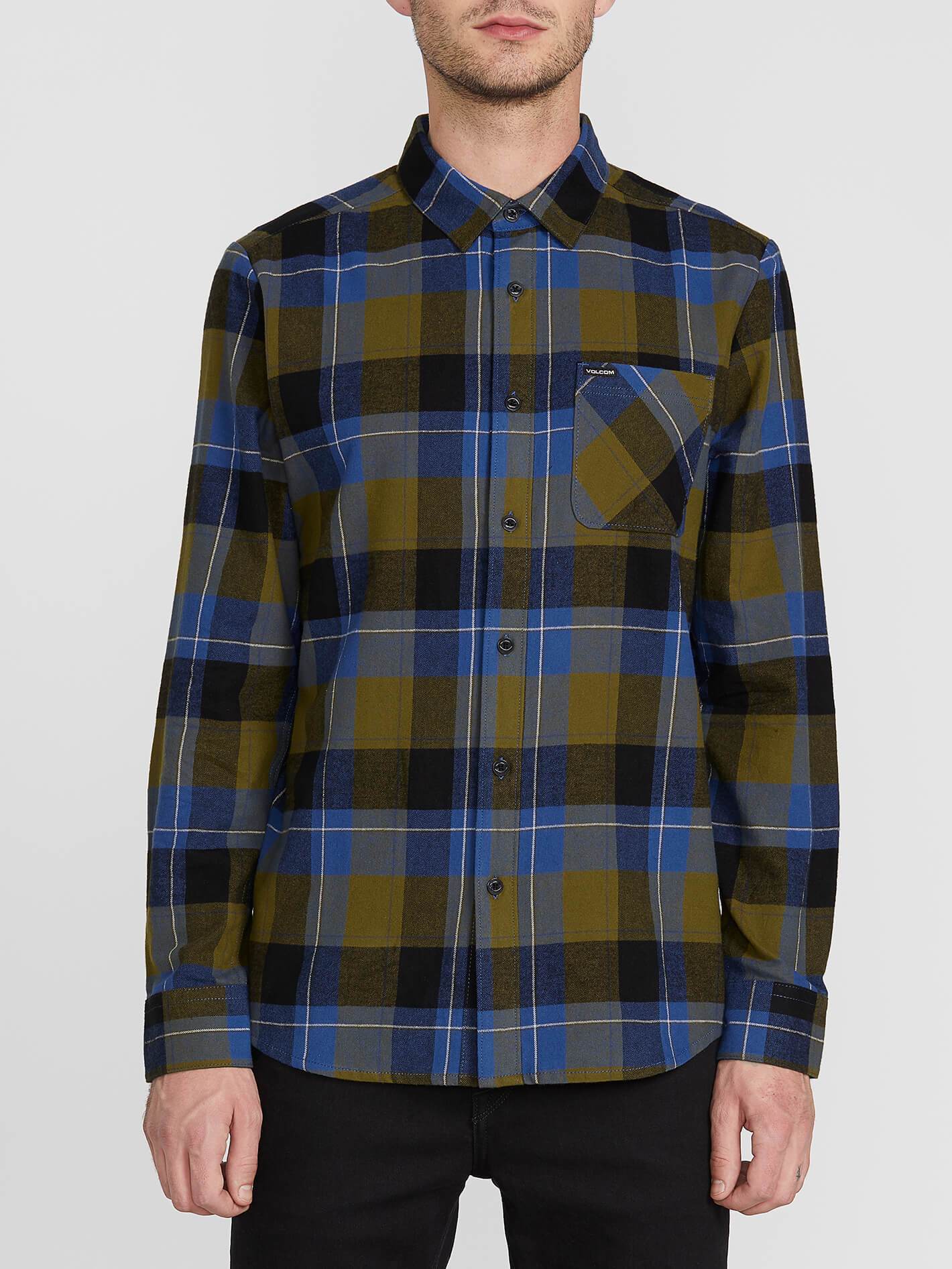 Volcom Caden Plaid Shirt - 88 Gear