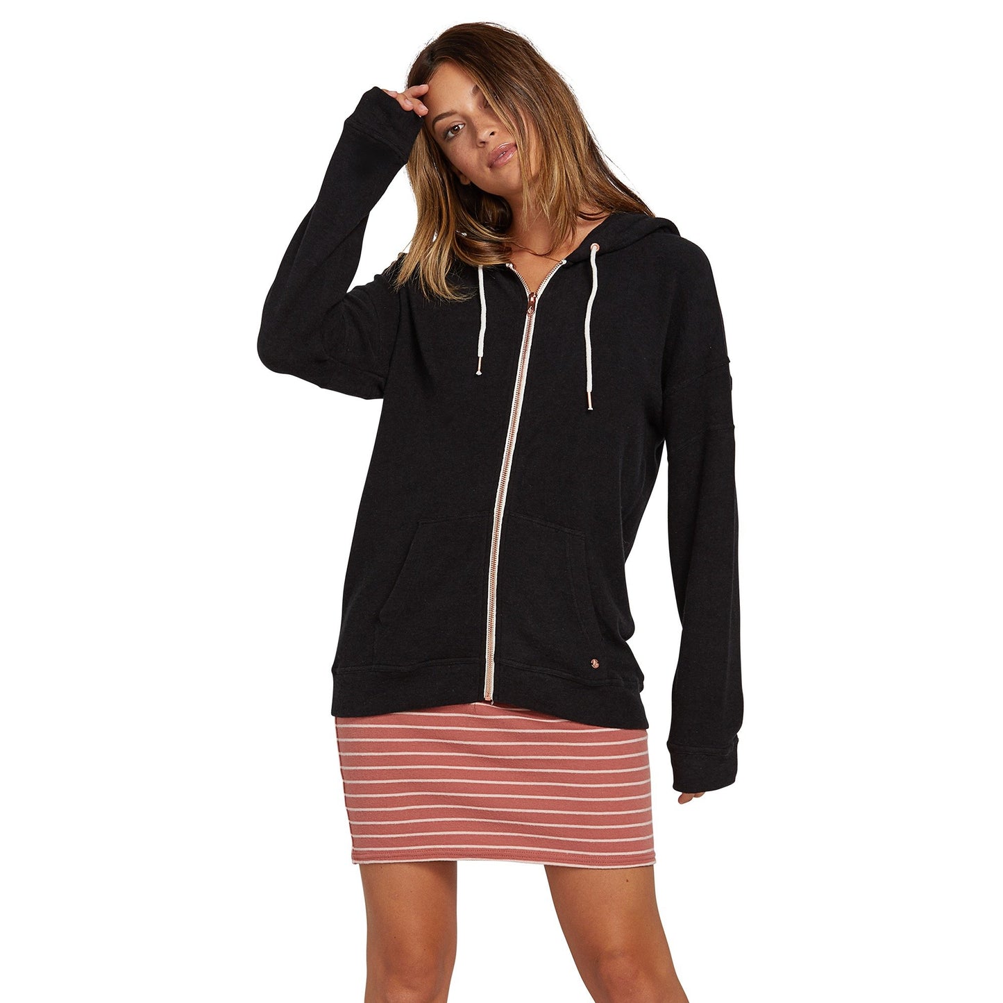 Volcom Lived In Zip Hooded Fleece - 88 Gear