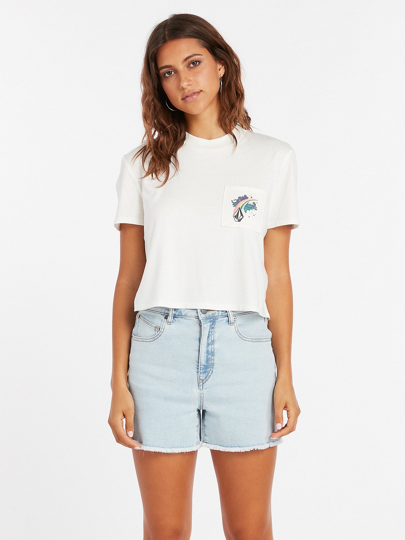 Volcom Pocket Dial Tee - Star White