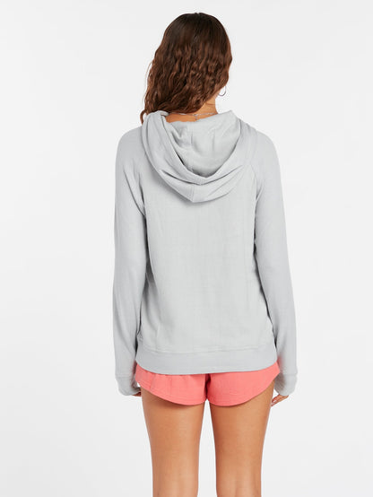 Volcom Lived In Lounge Hoodie - Daze Grey