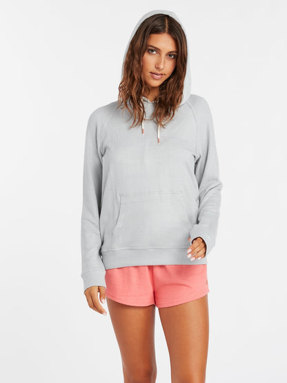 Volcom Lived In Lounge Hoodie - Daze Grey