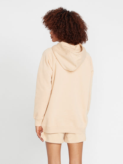 Volcom Truly Stoked Boyfriend Hoodie - Hazelnut