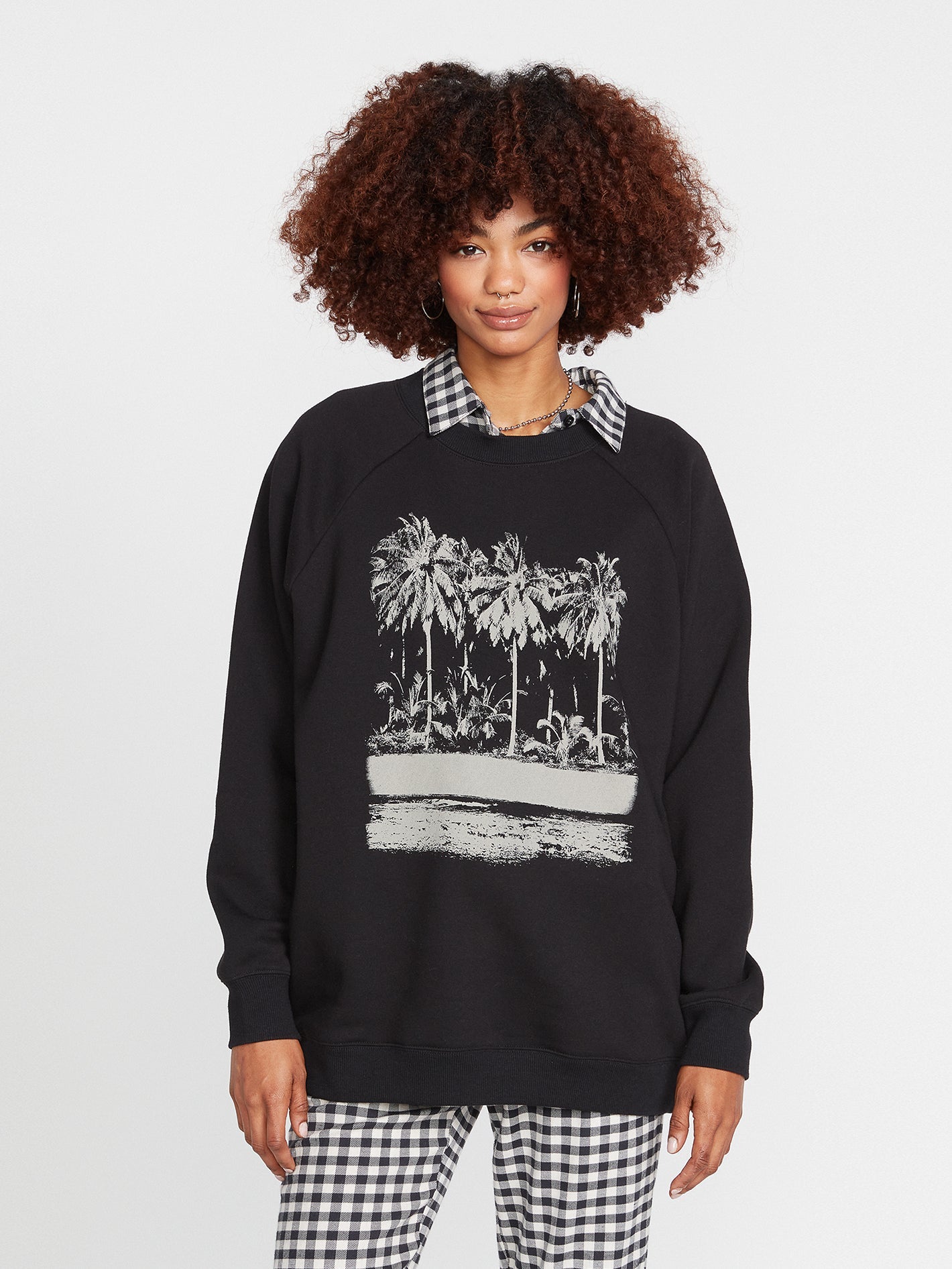 Volcom Coco Ho Boyfriend Sweatshirt - 88 Gear