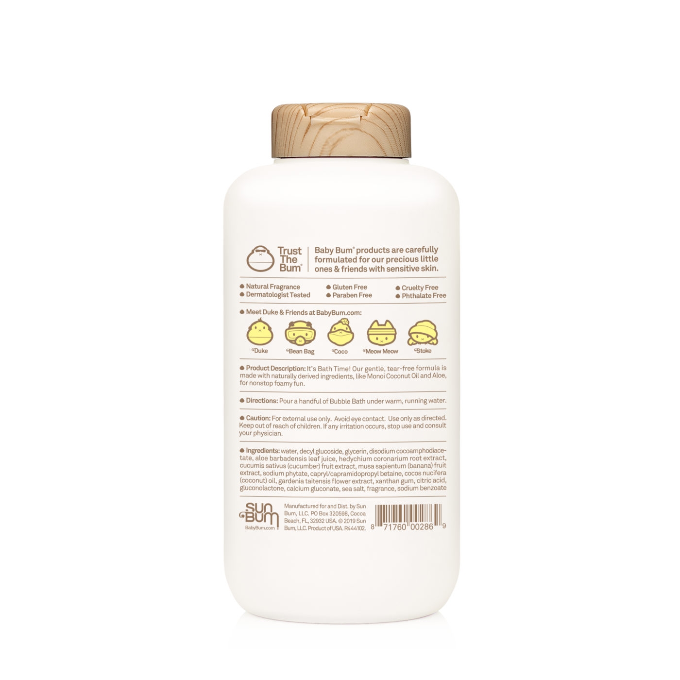 Sun Bum Baby Bubble Bath