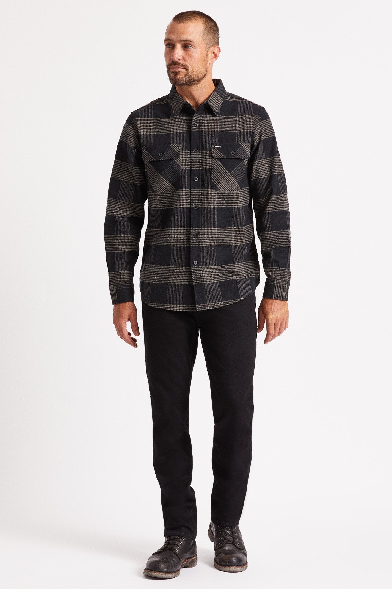 Brixton Bowery Men's Flannel - 88 Gear