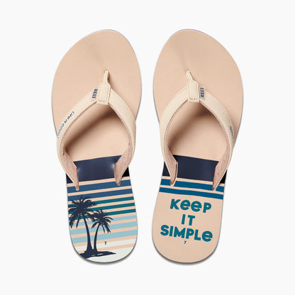 Reef Cushion Sands Keep it Simple Sandals