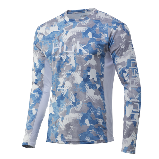 Huk Icon X Refraction Camo Long Sleeve