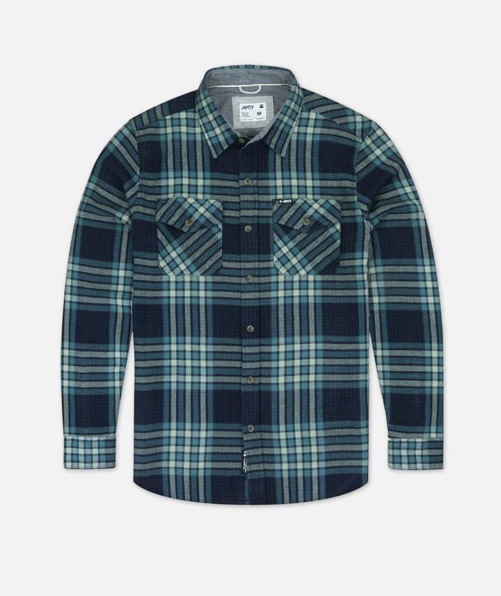 Jetty Arbor Heavy Flannel Shirt - 88 Gear