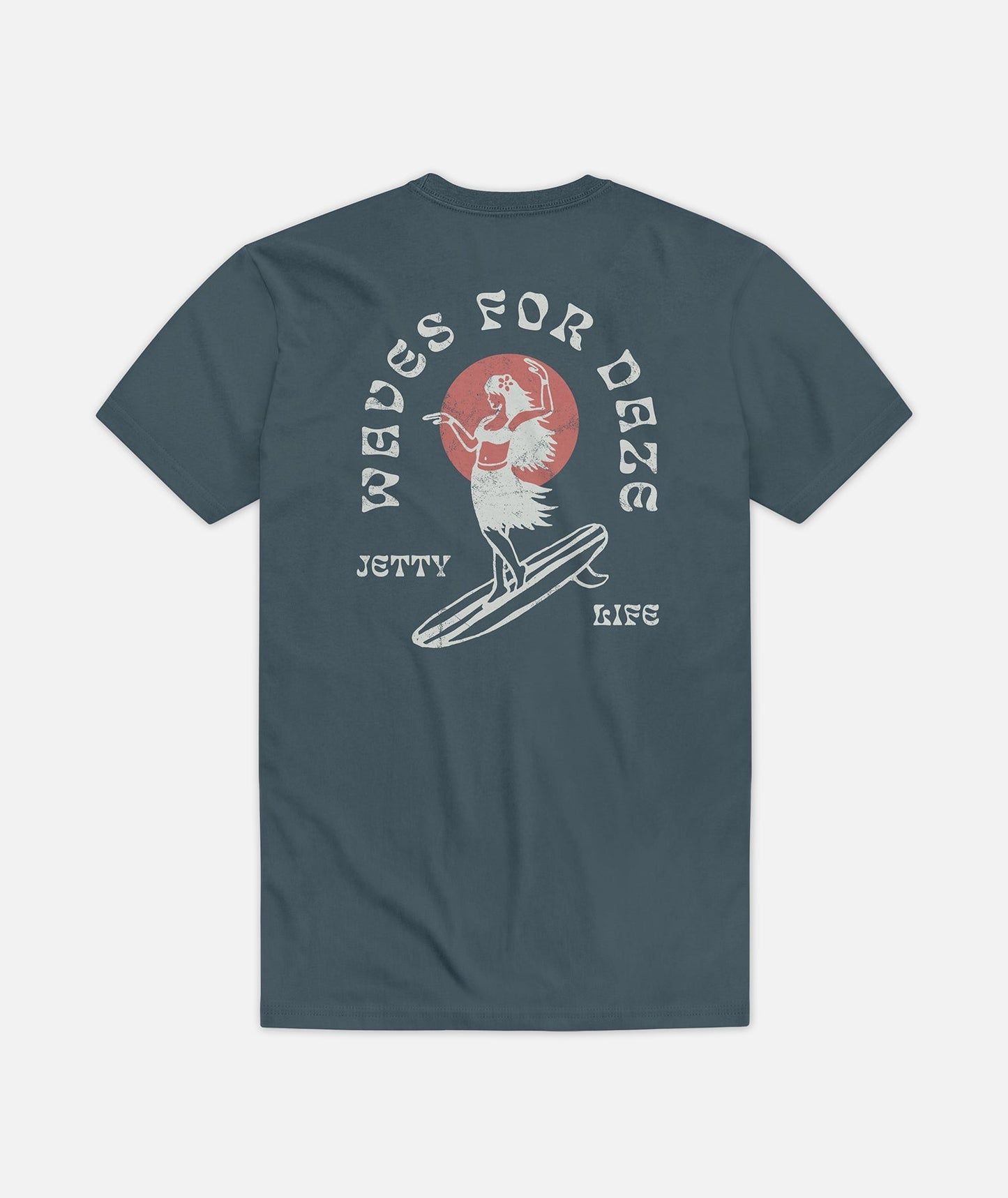 Jetty Alohaze Tee - Indigo