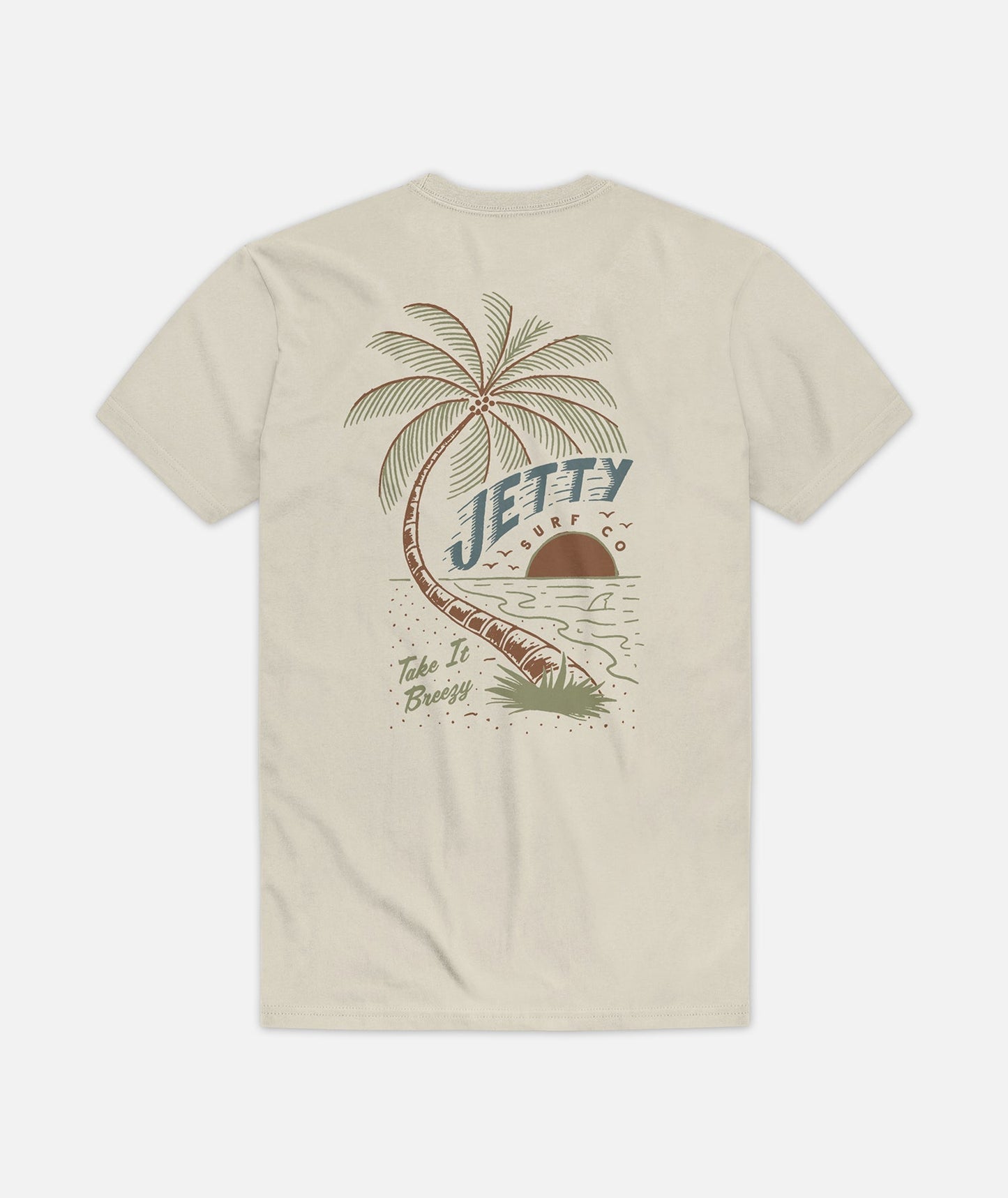 Jetty Windswept Tee - Sand