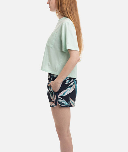 Jetty Avalon Boxy Tee - Turquoise