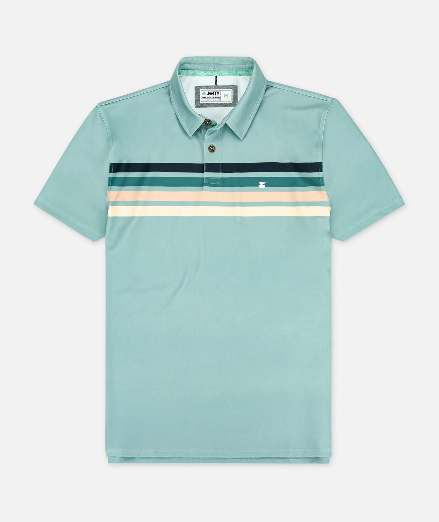 Jetty Bunker Golf Polo - Light Blue