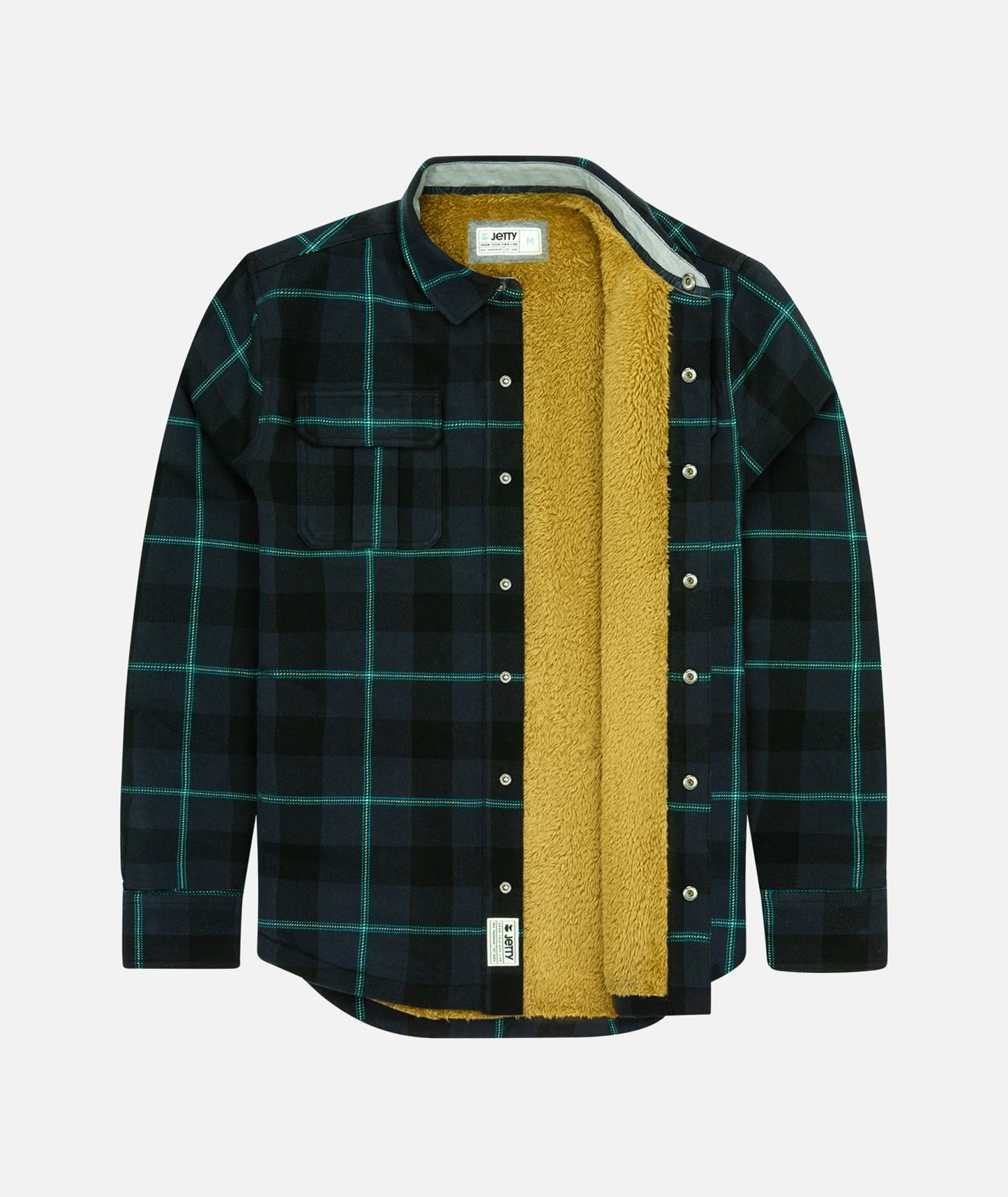 Jetty The Sherpa Jacket - Black