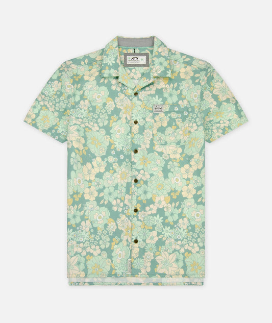 Jetty Dockside Party Woven - Seafoam