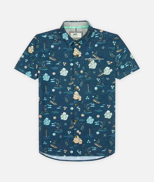 Jetty Garwood Woven - Navy